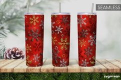 Christmas Glitter Tumbler Sublimation | PNG Bundle | Tumbler Product Image 9