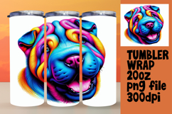 RICH 20oz Tumbler Template for Gifts , Dog Product Image 1