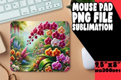 COZY MOUSE MAT CREATIVE SUBLIMATION, Flower Product Image 1
