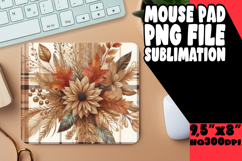 VIBRANT mouse MAT Innovative Design, Autumn Flower Product Image 1