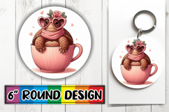 Timeless Sublimation Circle, Turtle Product Image 1