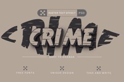 Grunge - Editable Text Effect, Font Style Product Image 4