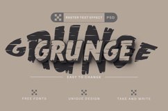 Grunge - Editable Text Effect, Font Style Product Image 2