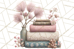 Hygge Winter Home Clipart PNG Neutral Cozy Decor Product Image 2