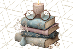 Hygge Winter Home Clipart PNG Neutral Cozy Decor Product Image 2