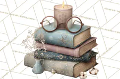 Hygge Winter Home Clipart PNG Neutral Cozy Decor Product Image 2