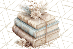 Hygge Winter Home Clipart PNG Neutral Cozy Decor Product Image 3