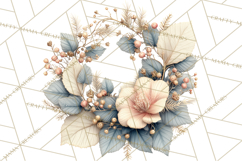 Hygge Winter Home Clipart PNG Neutral Cozy Decor Product Image 5