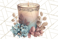 Hygge Winter Home Clipart PNG Neutral Cozy Decor Product Image 2