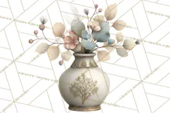 Hygge Winter Home Clipart PNG Neutral Cozy Decor Product Image 2