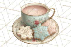 Hygge Winter Home Clipart PNG Neutral Cozy Decor Product Image 5