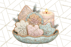 Hygge Winter Home Clipart PNG Neutral Cozy Decor Product Image 5