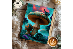 Psychedelic Fantasy Mushroom Clipart PNG For RPG Crafts Product Image 18