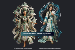 Vietnamese Heroes Clipart for Scrapbooking and Sublimation Product Image 3