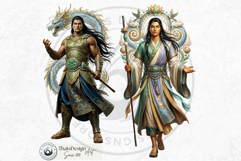 Vietnamese Heroes Clipart for Scrapbooking and Sublimation Product Image 9