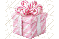 Christmas Gifts Clipart PNG, Realistic Holiday Presents Product Image 5