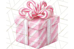 Christmas Gifts Clipart PNG, Realistic Holiday Presents Product Image 5