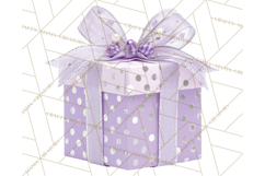 Christmas Gifts Clipart PNG, Realistic Holiday Presents Product Image 2