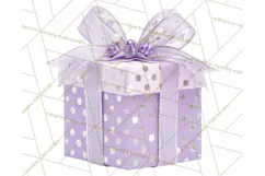 Christmas Gifts Clipart PNG, Realistic Holiday Presents Product Image 2
