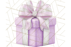 Christmas Gifts Clipart PNG, Realistic Holiday Presents Product Image 3