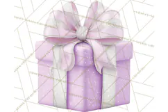 Christmas Gifts Clipart PNG, Realistic Holiday Presents Product Image 3