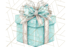 Christmas Gifts Clipart PNG, Realistic Holiday Presents Product Image 4