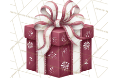 Christmas Gifts Clipart PNG, Realistic Holiday Presents Product Image 3