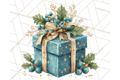 Christmas Gifts Clipart PNG, Realistic Holiday Presents Product Image 4