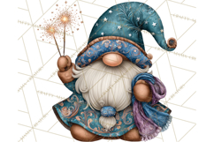 Winter Metallic New Year Gnomes PNG Clipart Product Image 5