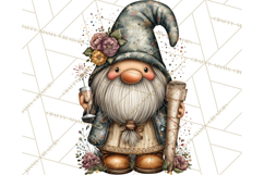 Winter Metallic New Year Gnomes PNG Clipart Product Image 5