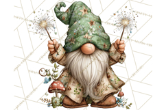 Winter Metallic New Year Gnomes PNG Clipart Product Image 4