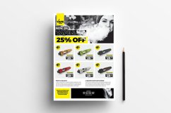 A4 Vape Shop Advertisement Template Product Image 2
