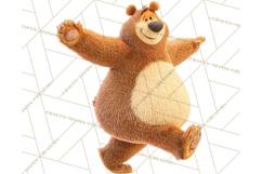 Cozy Cottage Girl Fairy Tale Storybook PNG Clipart Product Image 2