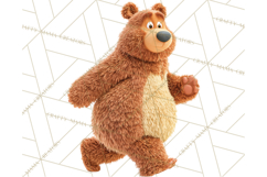 Cozy Cottage Girl Fairy Tale Storybook PNG Clipart Product Image 3