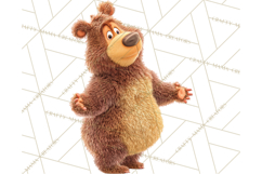 Cozy Cottage Girl Fairy Tale Storybook PNG Clipart Product Image 2