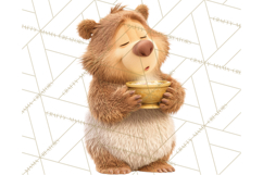 Cozy Cottage Girl Fairy Tale Storybook PNG Clipart Product Image 3