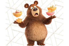 Cozy Cottage Girl Fairy Tale Storybook PNG Clipart Product Image 5