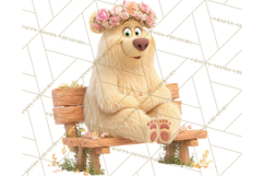 Cozy Cottage Girl Fairy Tale Storybook PNG Clipart Product Image 4