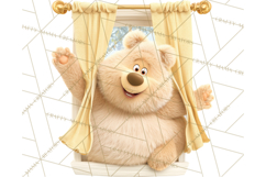 Cozy Cottage Girl Fairy Tale Storybook PNG Clipart Product Image 5