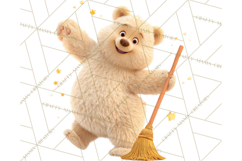 Cozy Cottage Girl Fairy Tale Storybook PNG Clipart Product Image 4