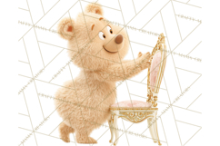 Cozy Cottage Girl Fairy Tale Storybook PNG Clipart Product Image 5