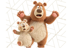 Cozy Cottage Girl Fairy Tale Storybook PNG Clipart Product Image 2