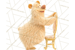 Cozy Cottage Girl Fairy Tale Storybook PNG Clipart Product Image 4