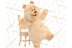 Cozy Cottage Girl Fairy Tale Storybook PNG Clipart Product Image 5