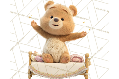 Cozy Cottage Girl Fairy Tale Storybook PNG Clipart Product Image 2