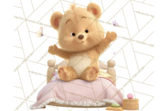 Cozy Cottage Girl Fairy Tale Storybook PNG Clipart Product Image 3