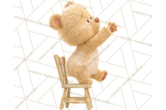 Cozy Cottage Girl Fairy Tale Storybook PNG Clipart Product Image 5