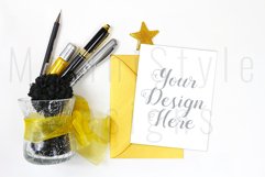 Card mockup 4.25x5.5, Invitation mockup, Wedding Card 325 Product Image 1