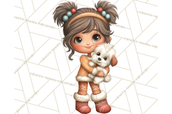 Matching Christmas Sweaters Clipart PNG, Pet Owners Clip Art Product Image 3