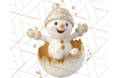 Christmas Ornament Clipart PNG Cute Holiday Illustrations Product Image 4